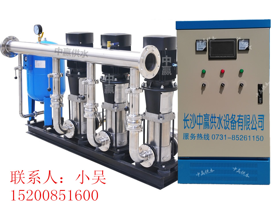 變頻恒壓供水設(shè)備哪家好？中贏供水機(jī)器人焊接代替人大勢(shì)所趨